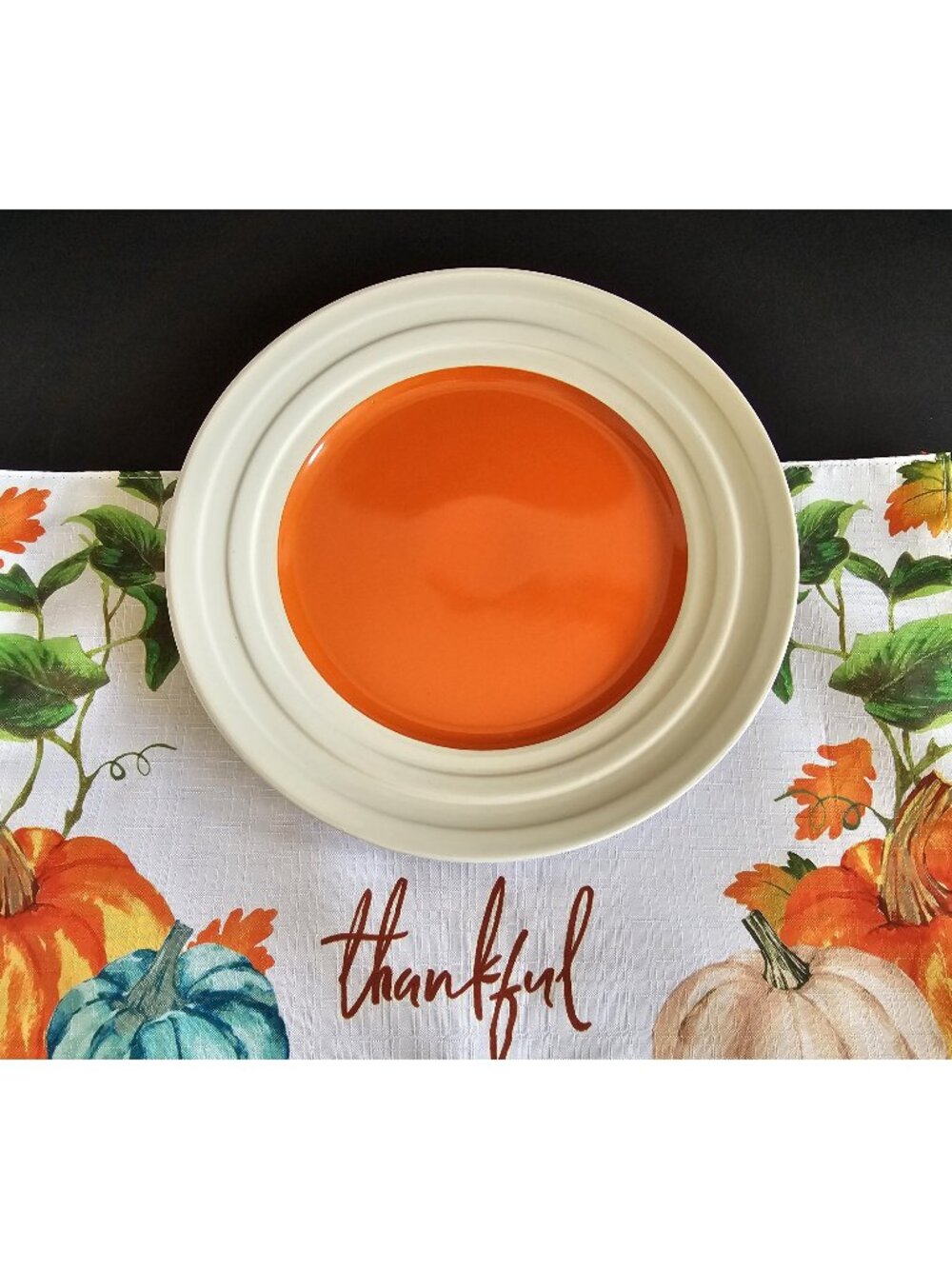 Isaac Mizrahi Caribbean Color Kumquat Dinner Plates Set Of 4, Discontinued